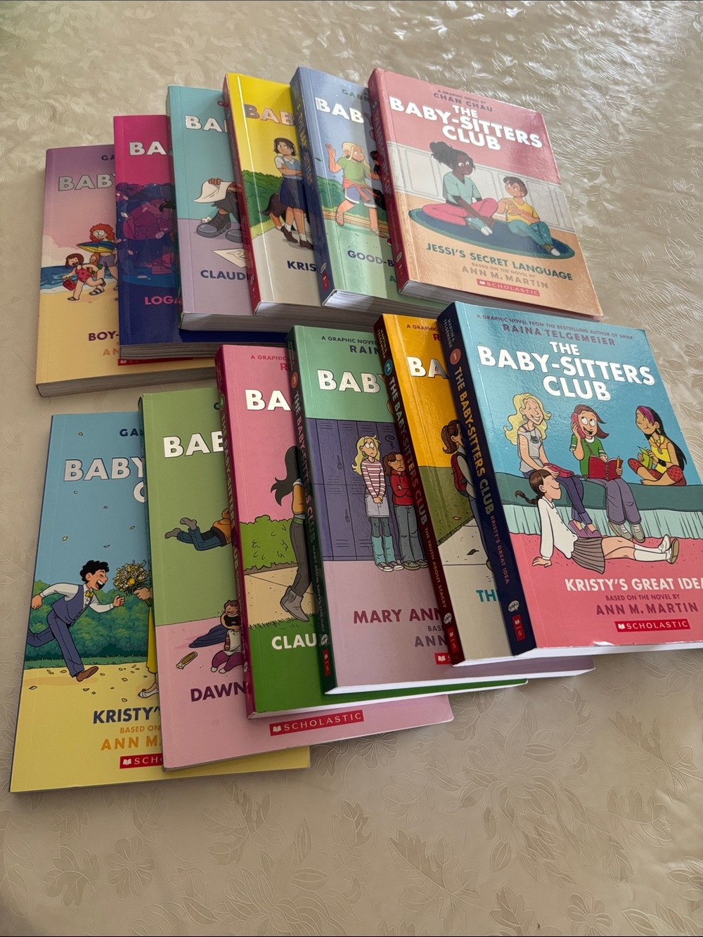 The Baby-Sitters Club volume 1-12. Excellent condition.